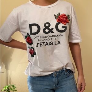 D&G White shirt